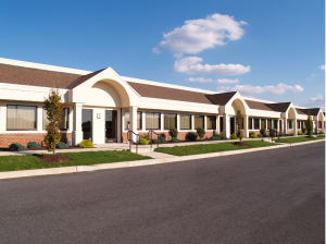 Commercial office buildings in Oak Brook, Illinois